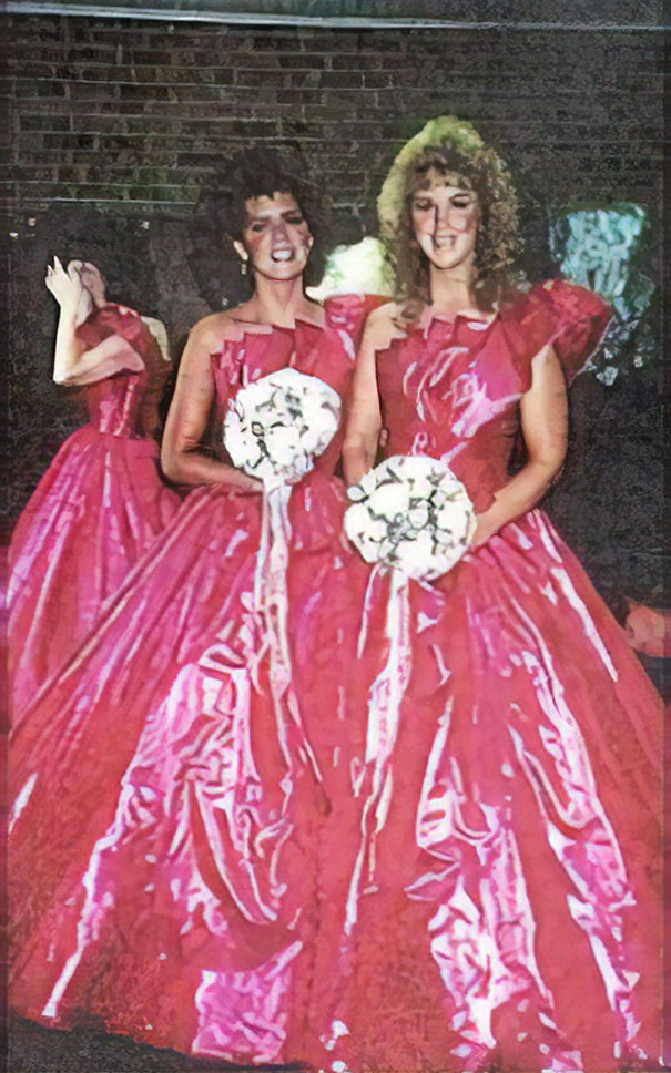Funny-Vintage-Bridesmaids-Dresses