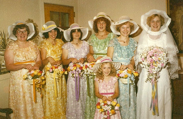 Funny-Vintage-Bridesmaids-Dresses