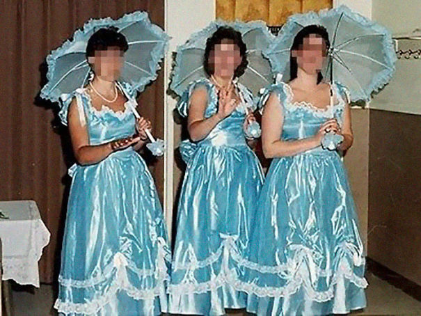 Funny-Vintage-Bridesmaids-Dresses