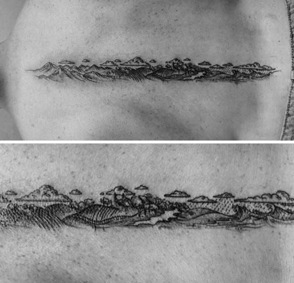 Spine Tattoo Design