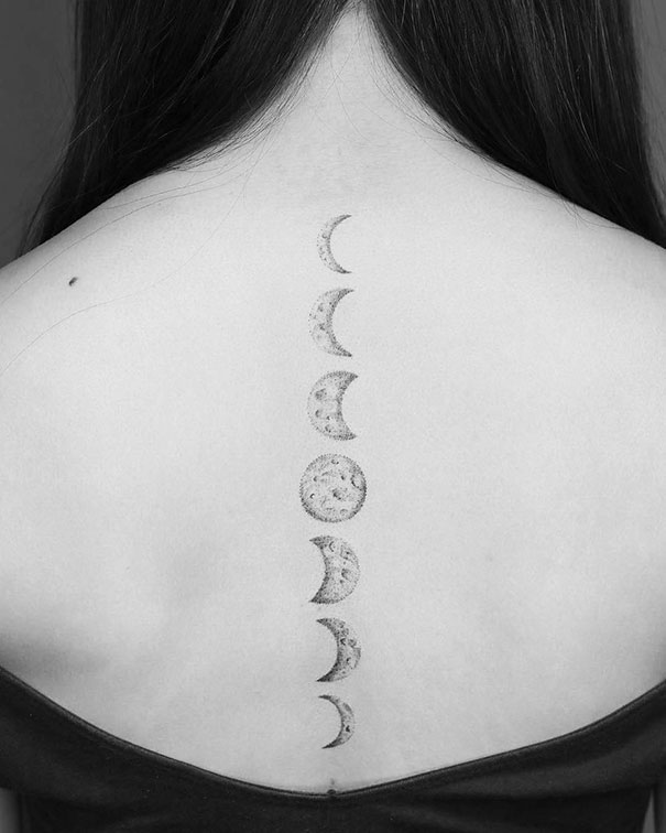 Spine Tattoo Design