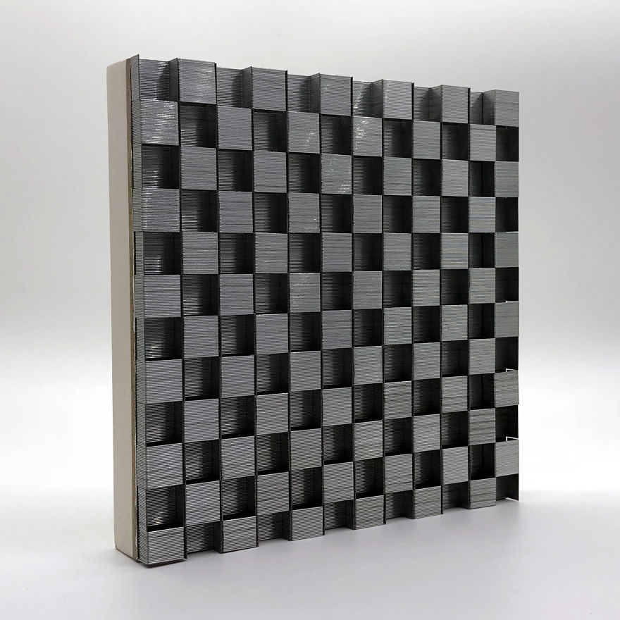 I Used Office Supplies To Create An Artwork Every Day For A Month