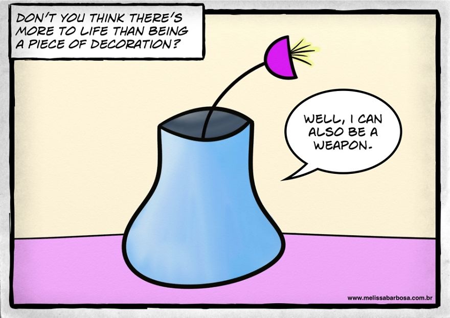 Mischievous Comics: Cute, Bad-Mooded, Sometimes Philosophical And Slightly Funny Comics By A Brazilian Journalist/teacher