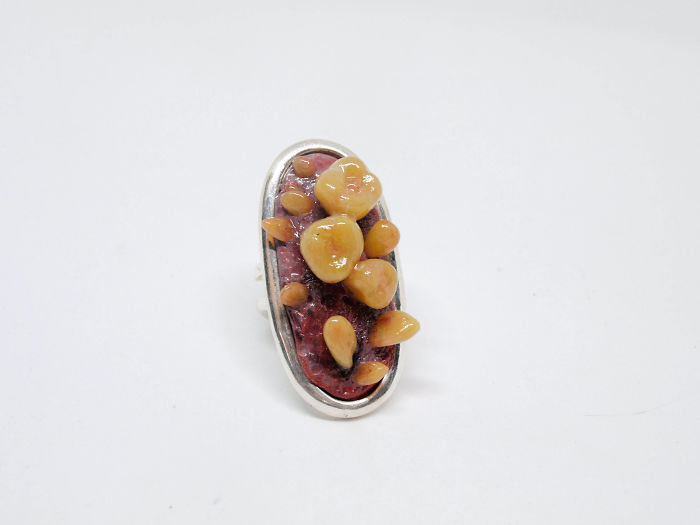 I Made This Teeth Jewelry Of Polymer Clay