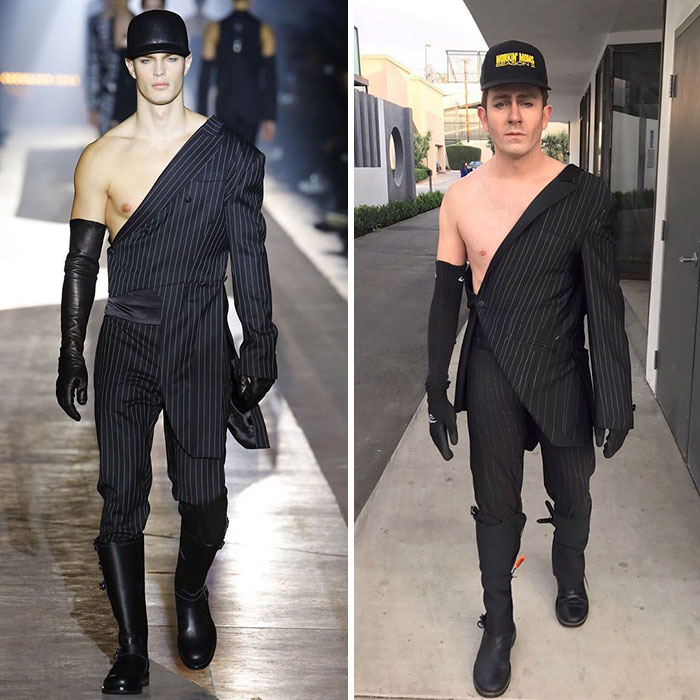 Tom Lenk As Moschino Model