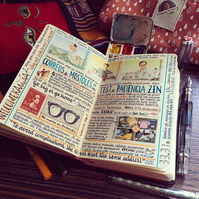 This Man Quit His Aeronautical Job To Travel The World And Here Is How His Notebooks Look Like This Man Quit His Aeronautical Job To Travel The World And Here Is How His Notebooks Look Like