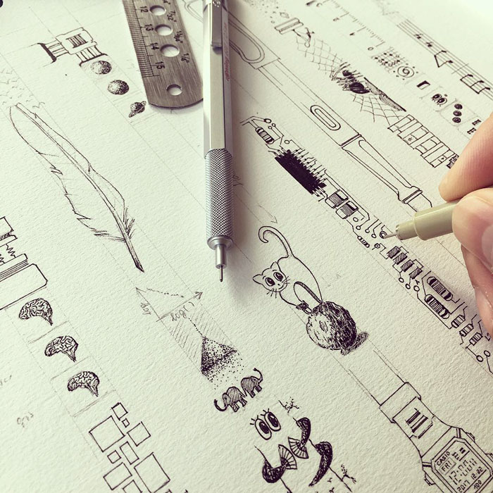 This Man Quit His Aeronautical Job To Travel The World And Here Is How His Notebooks Look Like This Man Quit His Aeronautical Job To Travel The World And Here Is How His Notebooks Look Like