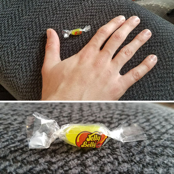 This Individually Wrapped Jelly Bean