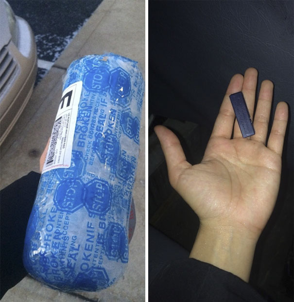 I Ordered A Small Piece Of Magnet. It Comes In Some Unnecessary Packaging