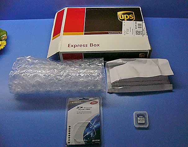 SD Memory Card Packaging