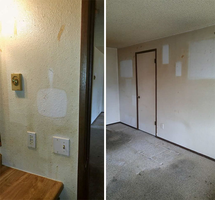 Walls After Years Of Smoking