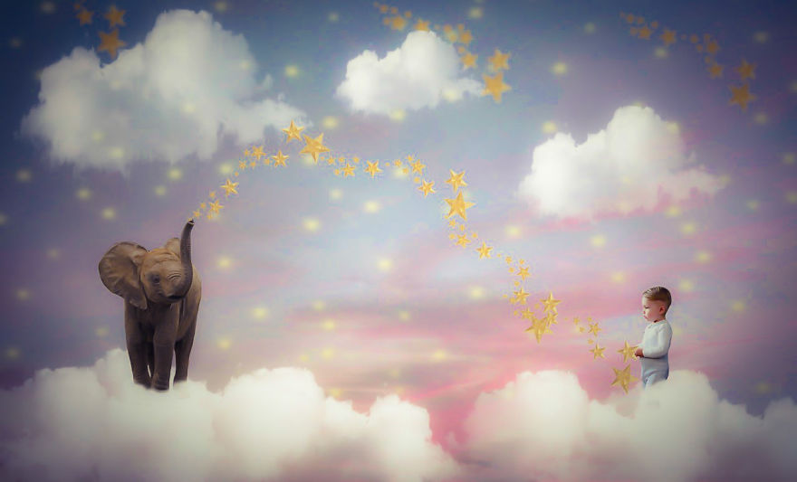 I Send My Two Year Old On Adventures Through Photoshop