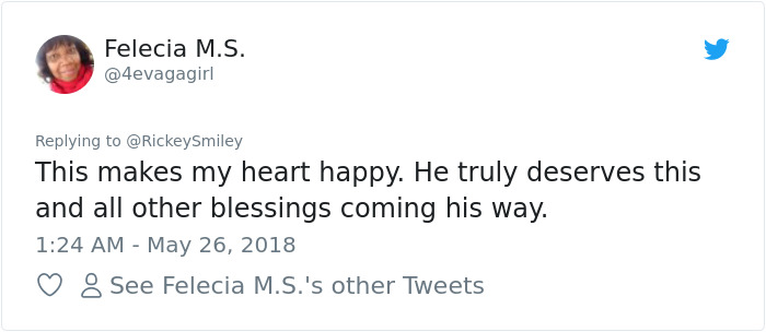 Twitter 4evagagirl user reacting to Corey's story Twitter 4evagagirl user reacting to Corey's story