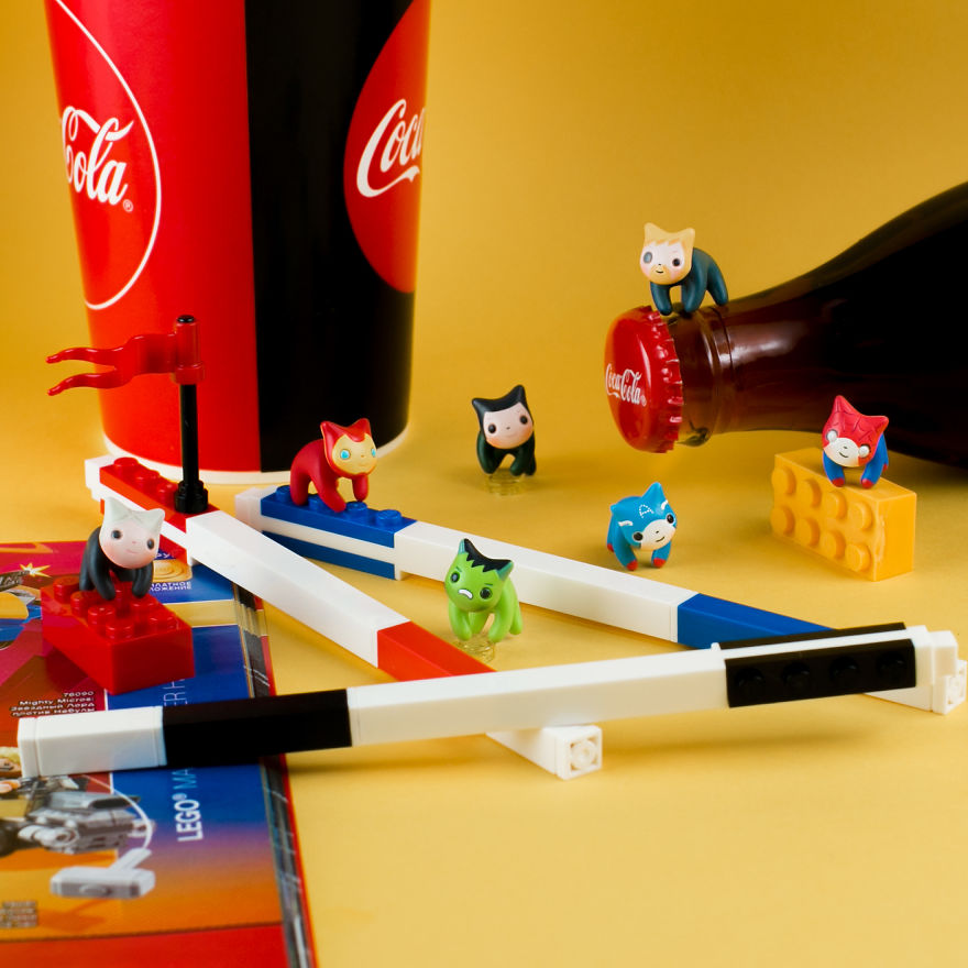 If The Cats Were Superheroes