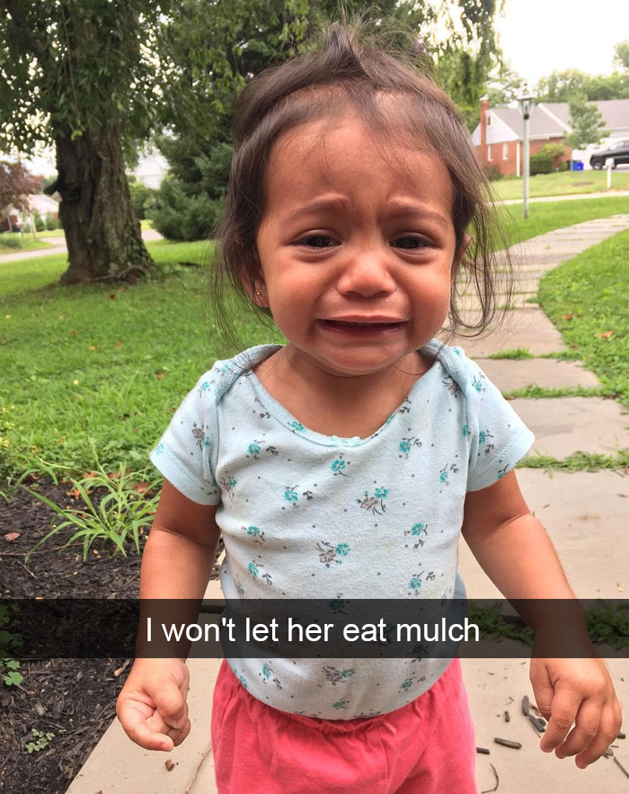 I Won't Let Her Eat Mulch