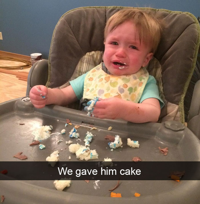 We Gave Him Cake