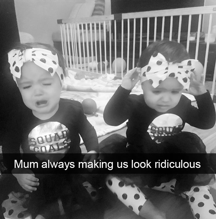 Mum Always Making Us Look Ridiculous