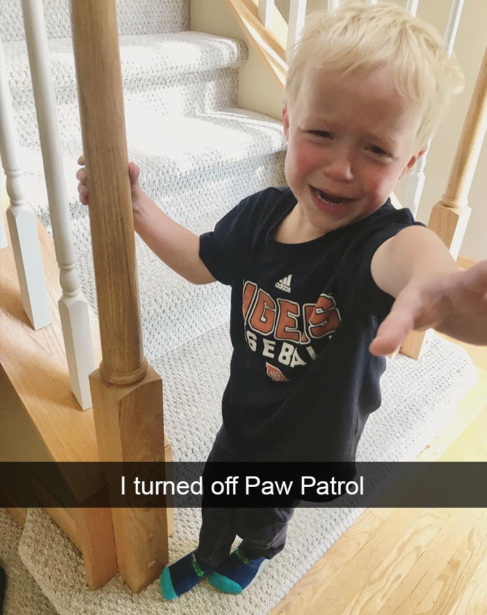 I Turned Off Paw Patrol