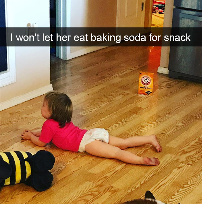 I Won't Let Her Eat Baking Soda For Snack