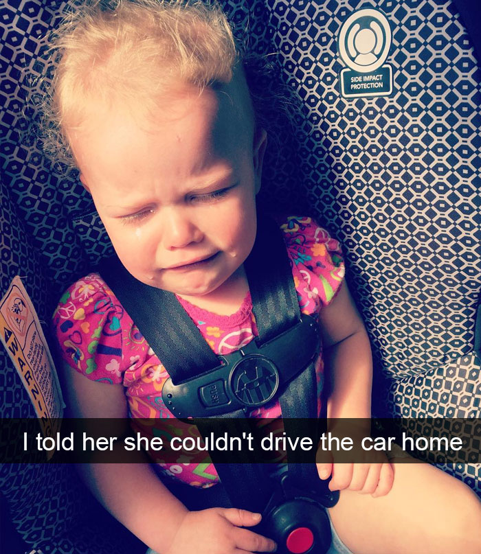 I Told Her She Couldn't Drive The Car Home