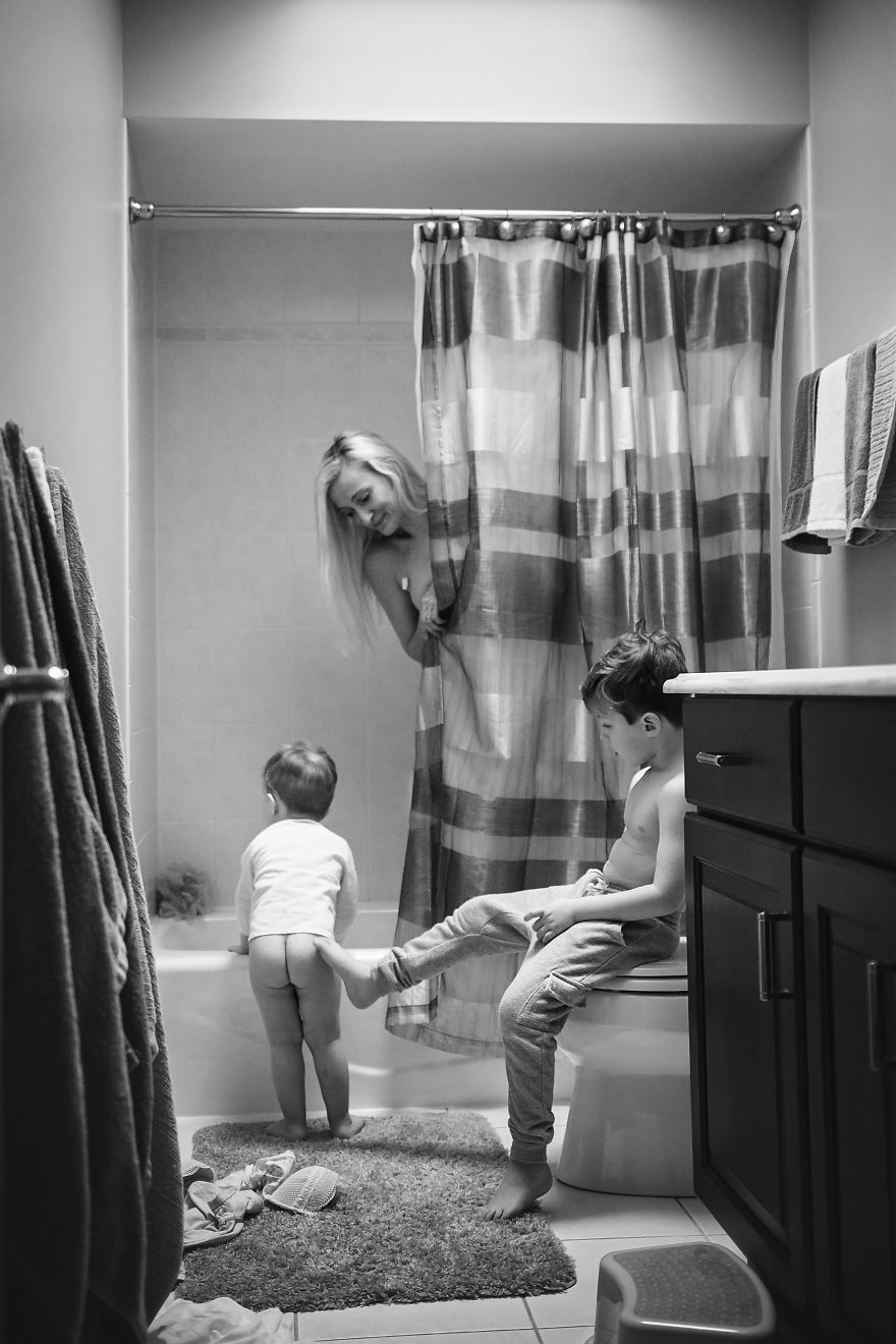 Motherhood Is Never Showering In Peace