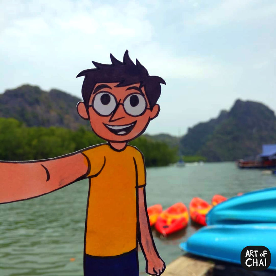 After A Kayaking Ride In The Mangroves Surrounding Langkawi, Malaysia