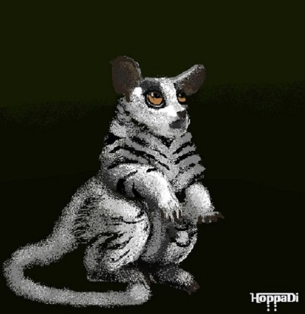 I Draw With A Computer Mouse In The Easiest Paint Program