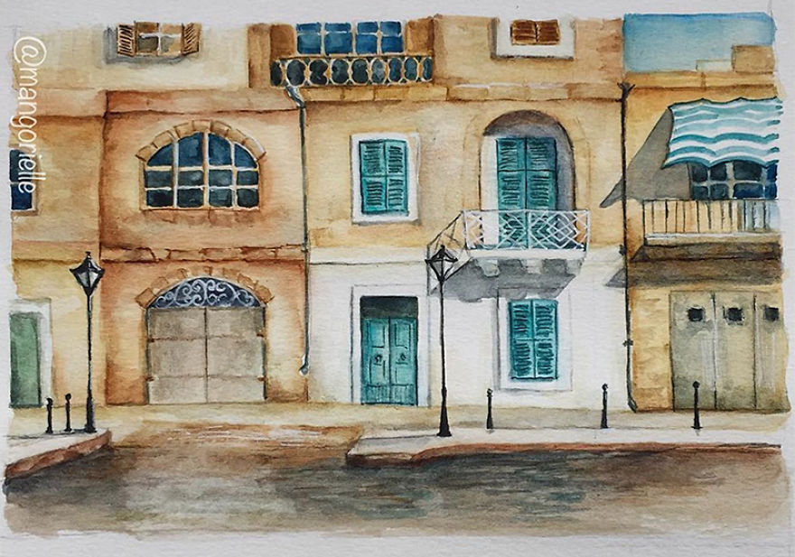 I Enjoy Painting Malta Since I've Visited It