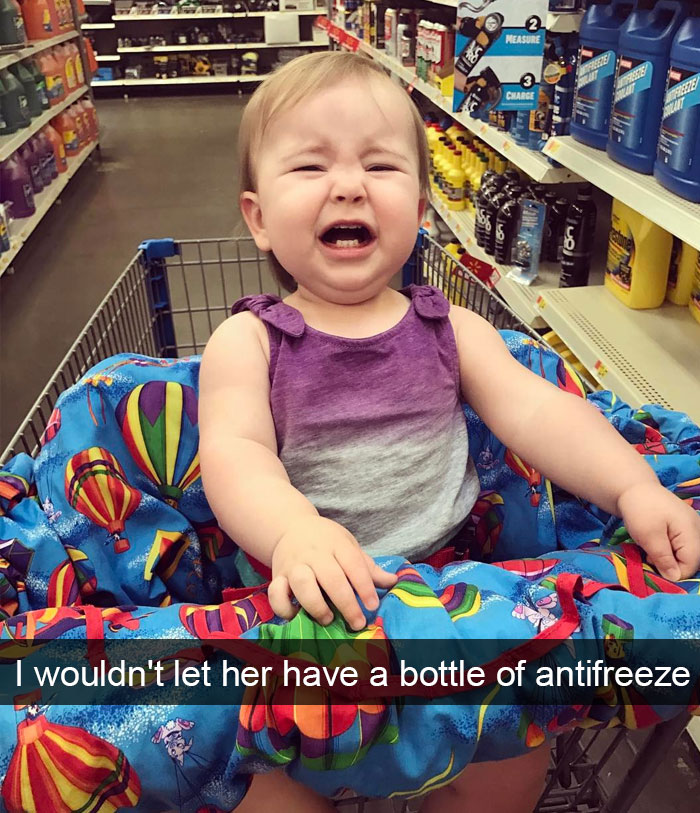 I Wouldn't Let Her Have A Bottle Of Antifreeze