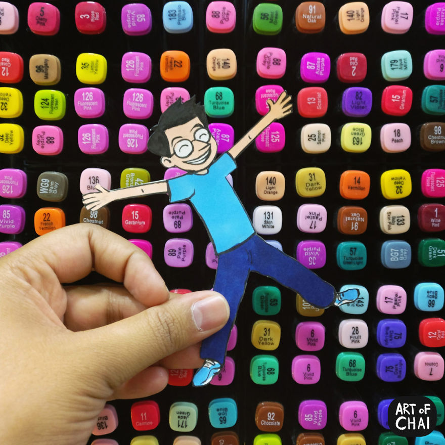 Lots Of Colors! Chai Loves Visiting The Art Store Every Now And Then. It's Like Visiting Paradise!