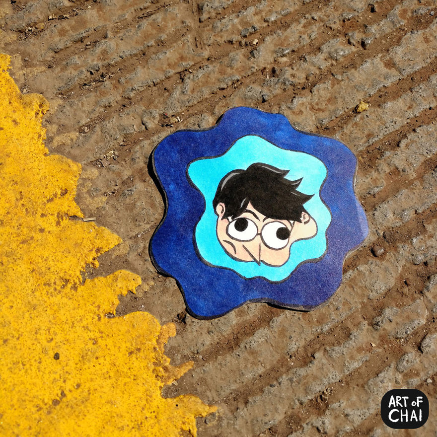 Chai Stepped Out In The Afternoon And All That Left Of Him Was An Omelette. Damn Summer Heat!