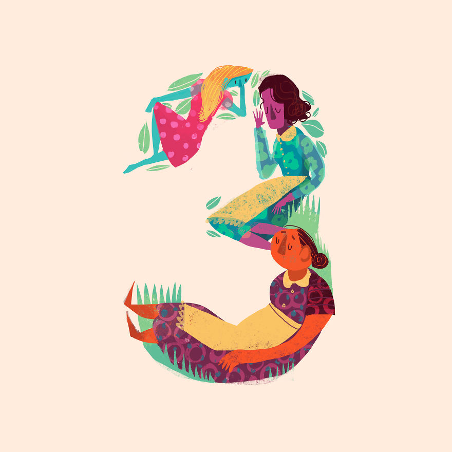 I Illustrated Over 70 Female Characters From Litearture For #36daysoftype This Year I Illustrated Over 70 Female Characters From Litearture For #36daysoftype This Year