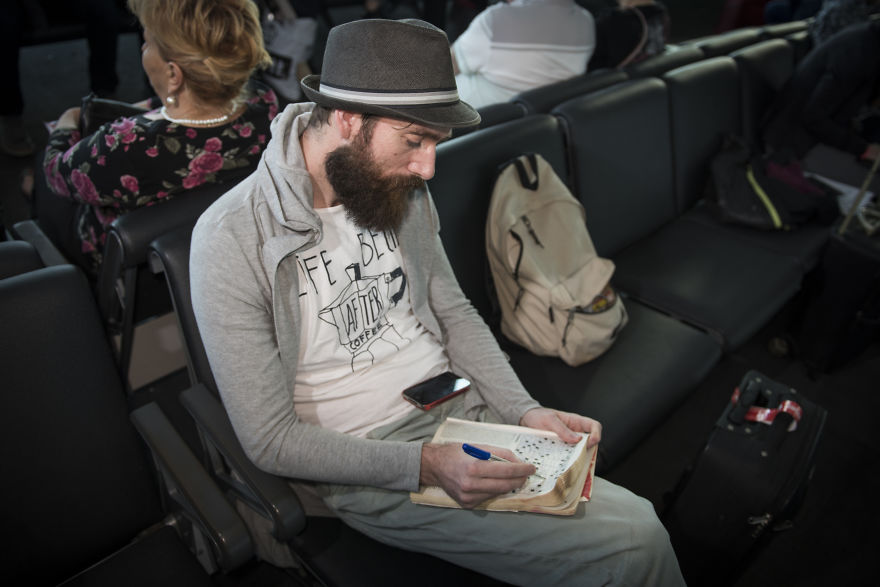 I Photograph 100 Faces From 100 Different Countries At Atatürk Airport, Istanbul
