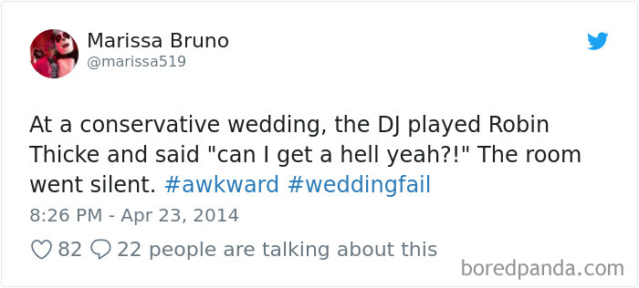 Wedding Fail Tweets