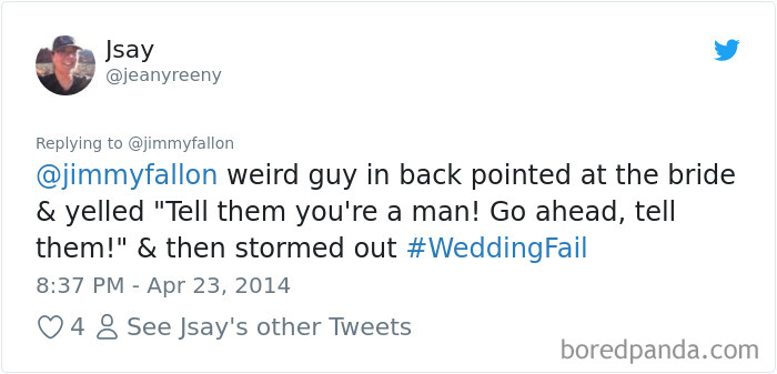 Wedding Fail Tweets