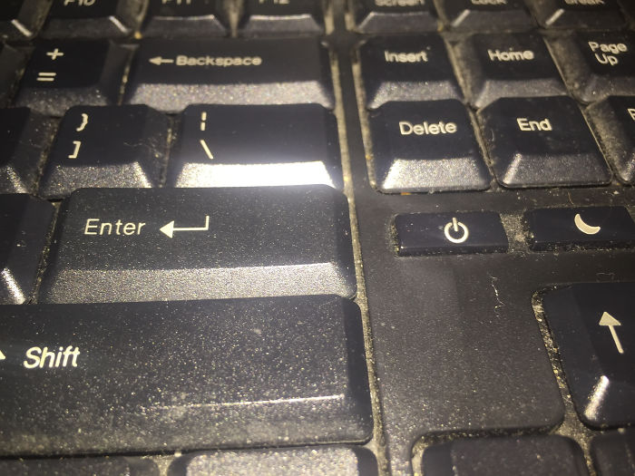 This Well Placed Instant Shutdown Button On My Keyboard