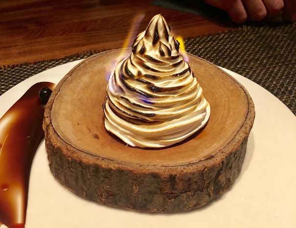 Is It More ‘Alaskan’ When Served On A Piece Of Tree?