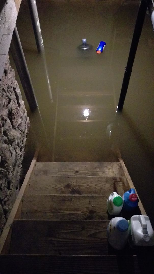 Woke Up To 5ft Of Sewage In My Basement
