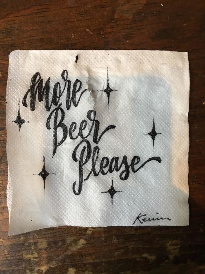 That's One Way To Order A Beer -Kevin