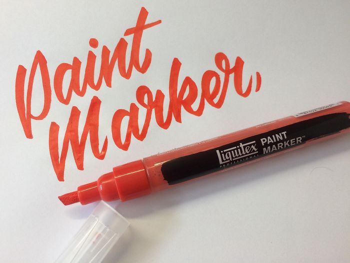 Tried Out A Paint Marker