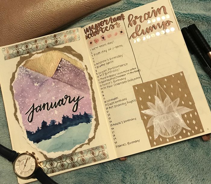 This Is My Bullet Journal That I Have Been Into Recently