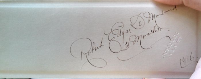 My Great Great Grandmother's Handwriting From 1916