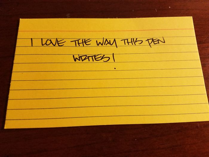 I Love The Way This Pen Writes