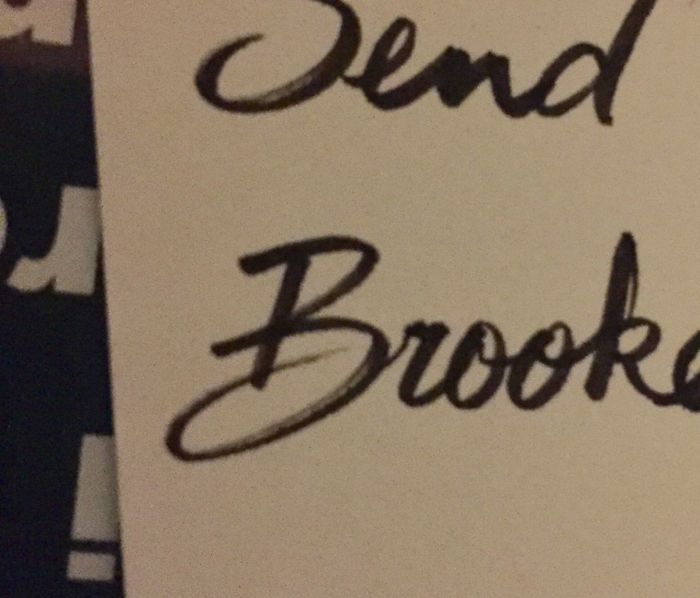 I Feel This B That I Wrote For A Name Deserves A Moment Of Recognition