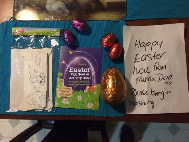 Got Home And Found My Parents Left Me With This Striking Reminder That I'm An Adult