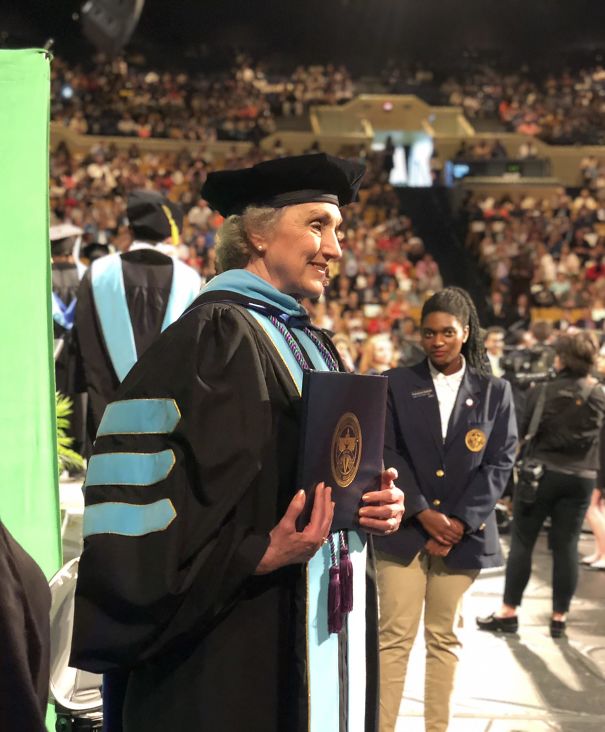 My Grandmother, 77, Graduated With Her PhD And Is The University’s Oldest Graduate. It’s Never Too Late!