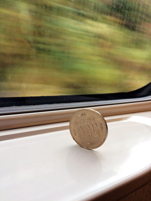This Is How Smooth The Bullet Train Is In Japan