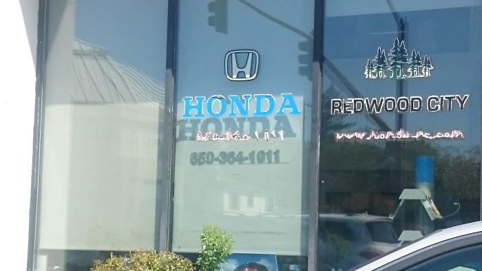 The Shadow Of The Numbers Is More Legible Than The Numbers