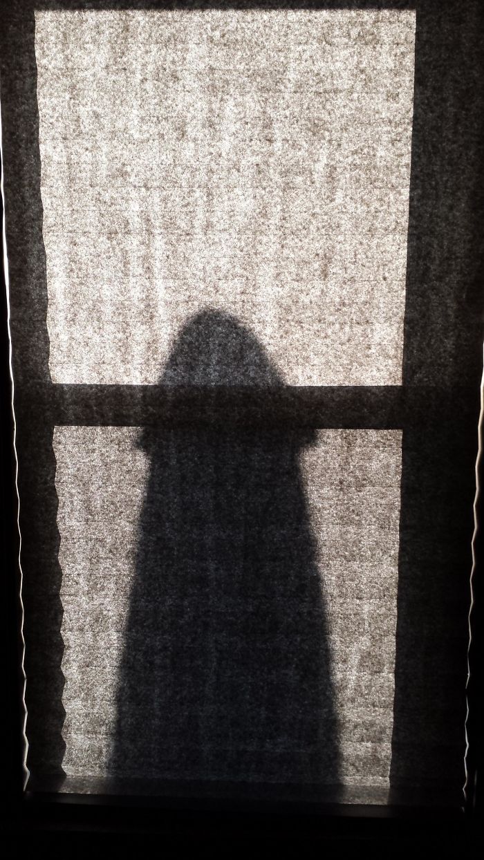 At About 7:30pm Each Day The Shadow Of My Patio Umbrella Looks Like A Big D**k In The Window