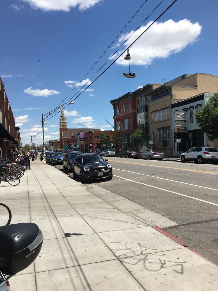 These Shoes Cast An Interesting Shadow